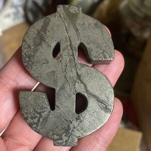 Pyrite Dollar Sign